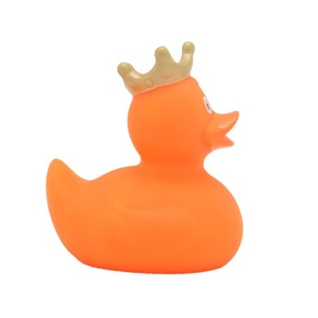 Ente orangefarbene Krone