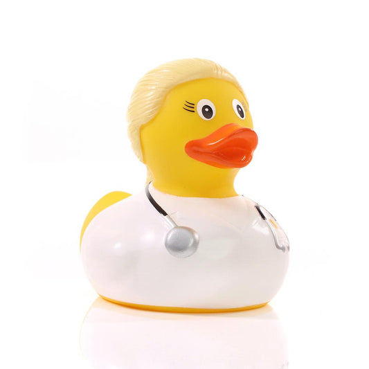 Duck Woman Doctor Blonde