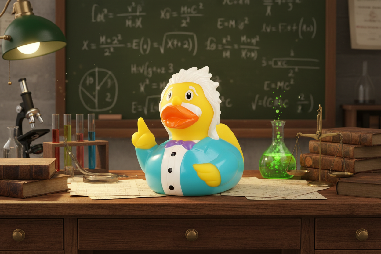 Canard Docteur Einstein