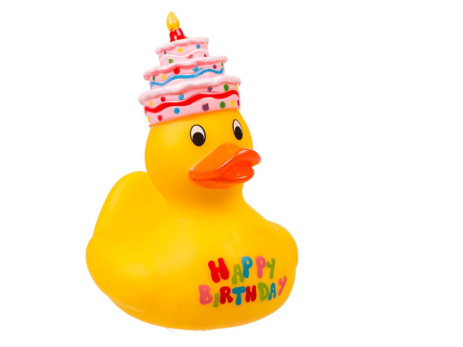 Geburtstag gelbe Ente