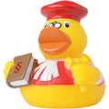 Red judge duck