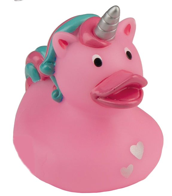 Canard Licorne Rose Cœur