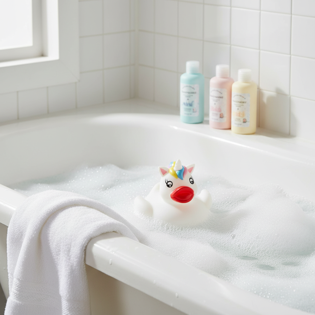 Einhorn Quietscheente