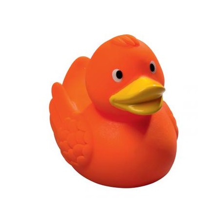 orangefarbene Ente