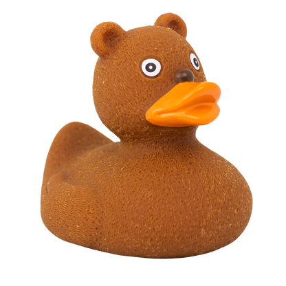 Teddy bear duck