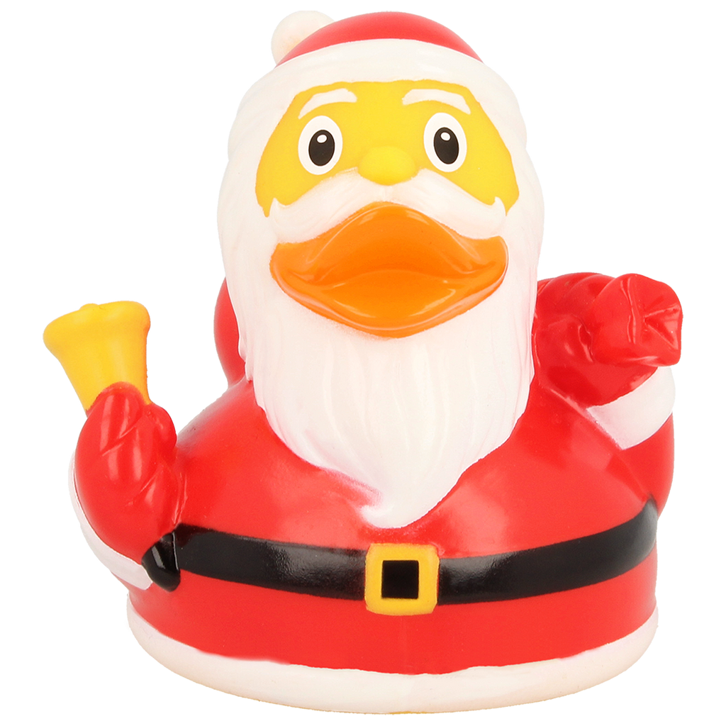 Canard Père Noël | Canard de bain pere noel rouge