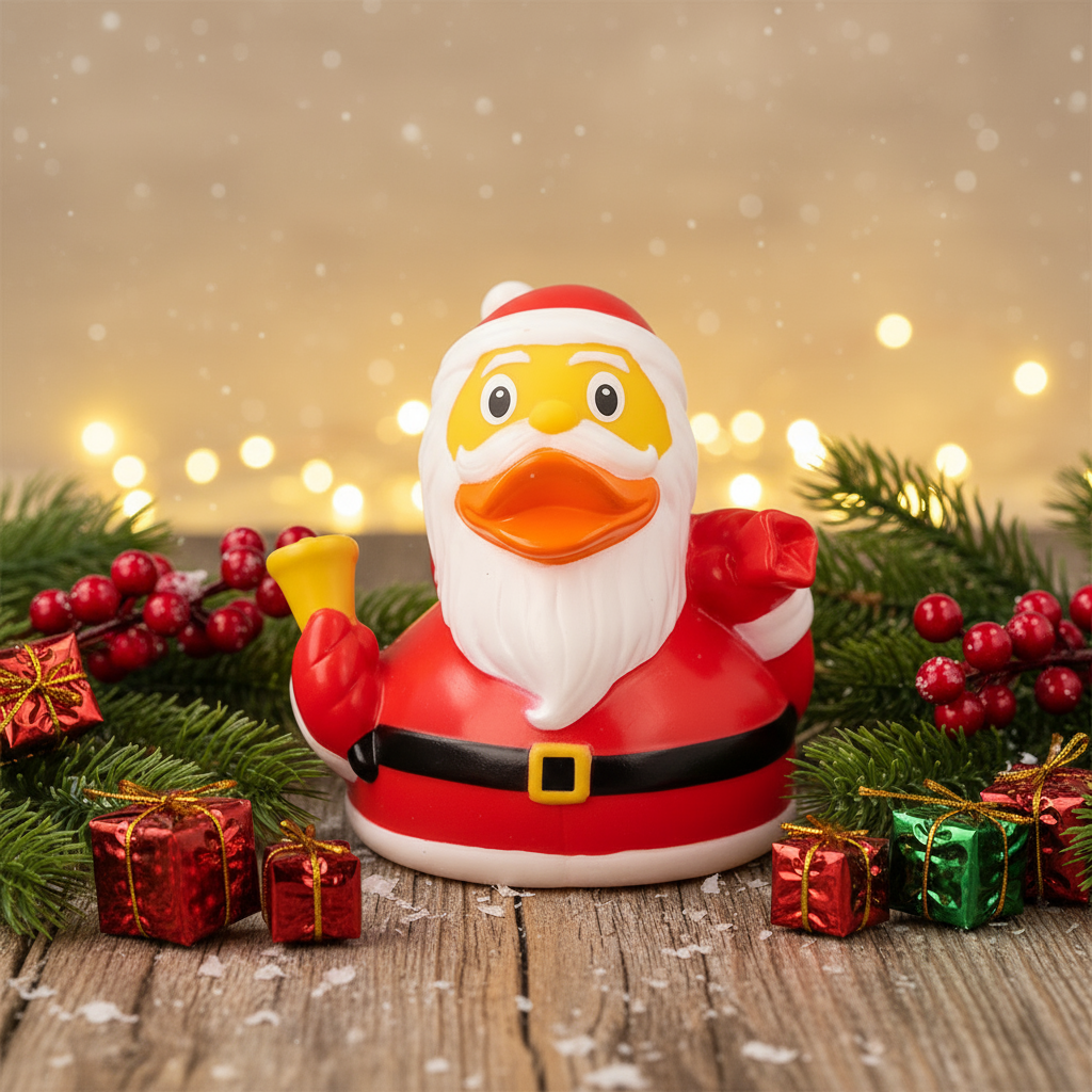 Ente Weihnachtsmann