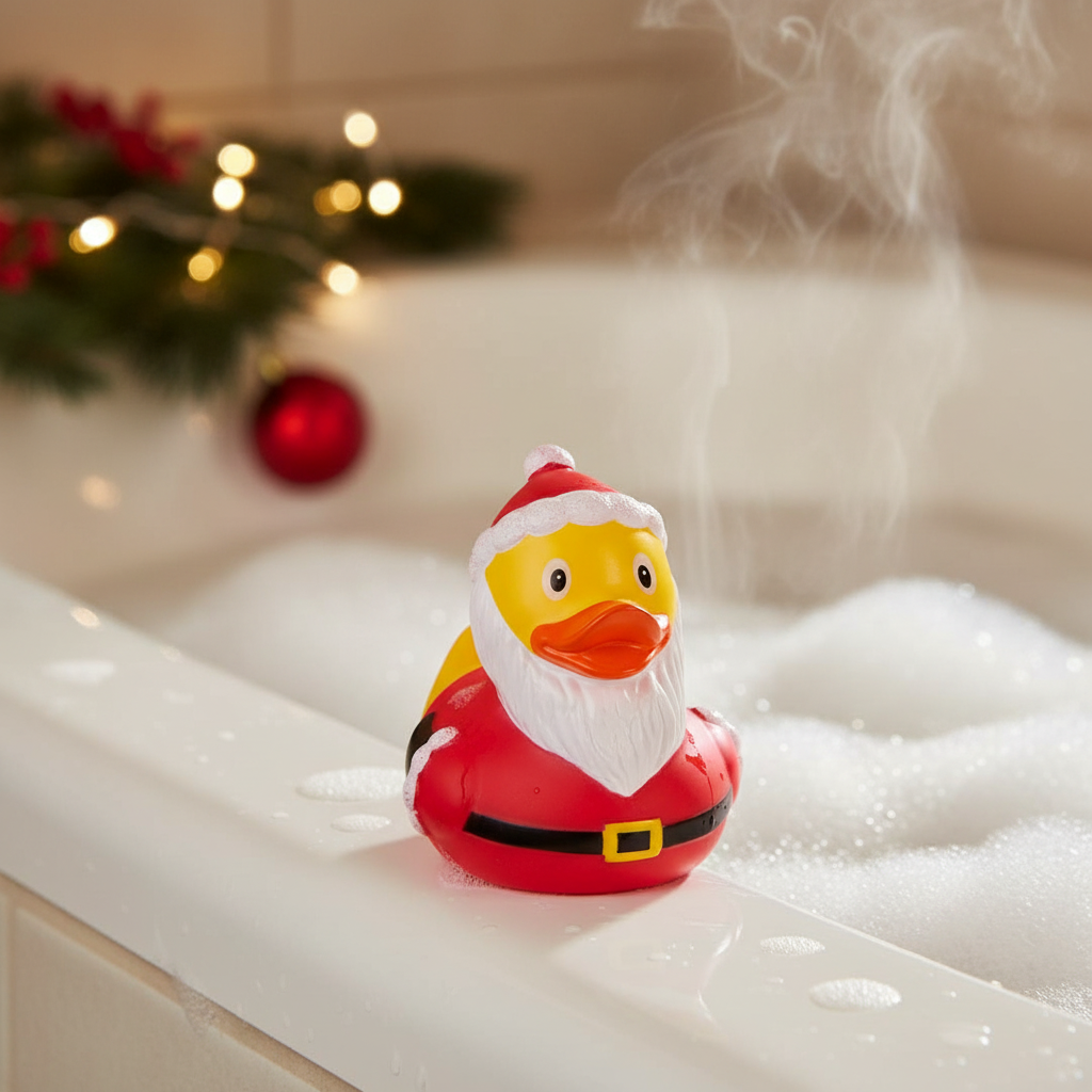 Ente Weihnachtsmann