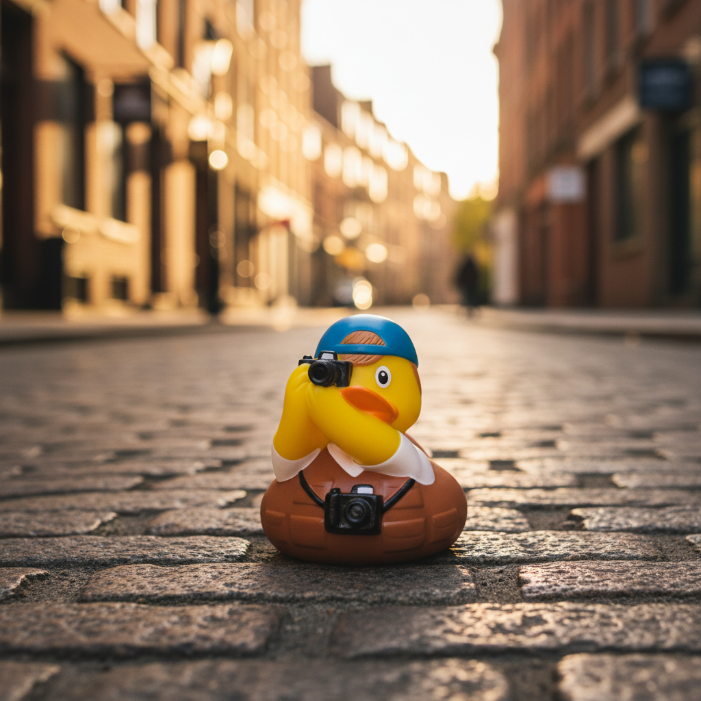 Photographer Duck