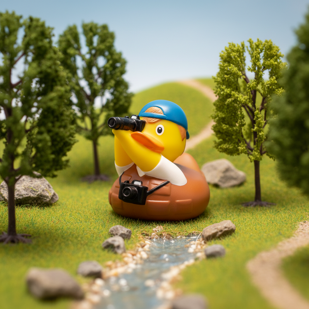 Photographer Duck