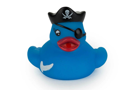 Canard de bain Pirate Bleu