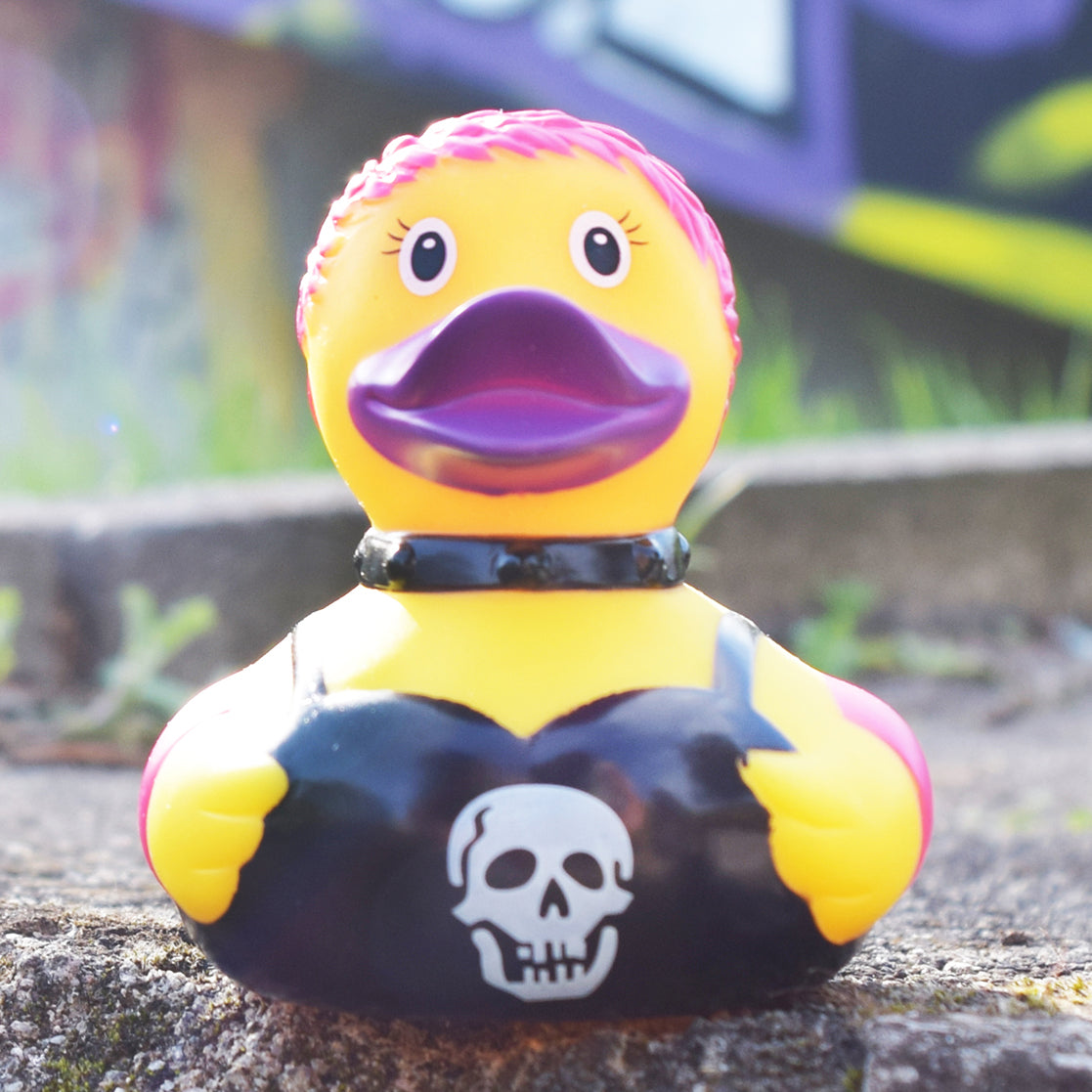 Weibliche Punk-Ente