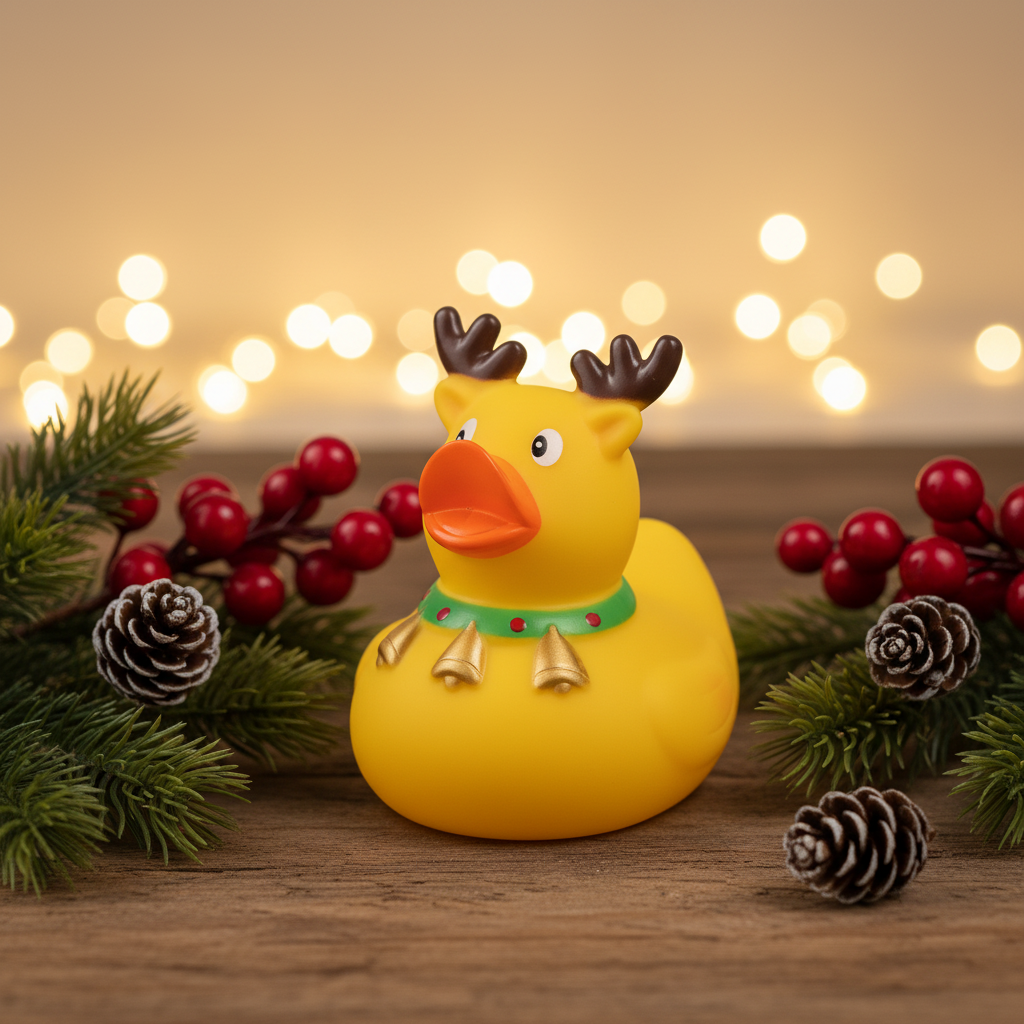 Weihnachten Rentier Ente