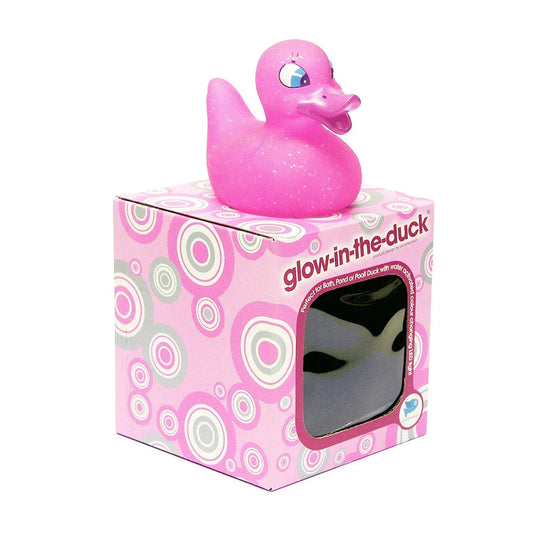 Glühen Sie in der Ente Rosa Ente