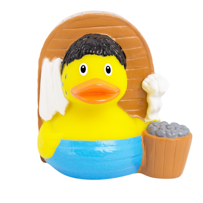 Sauna-Ente