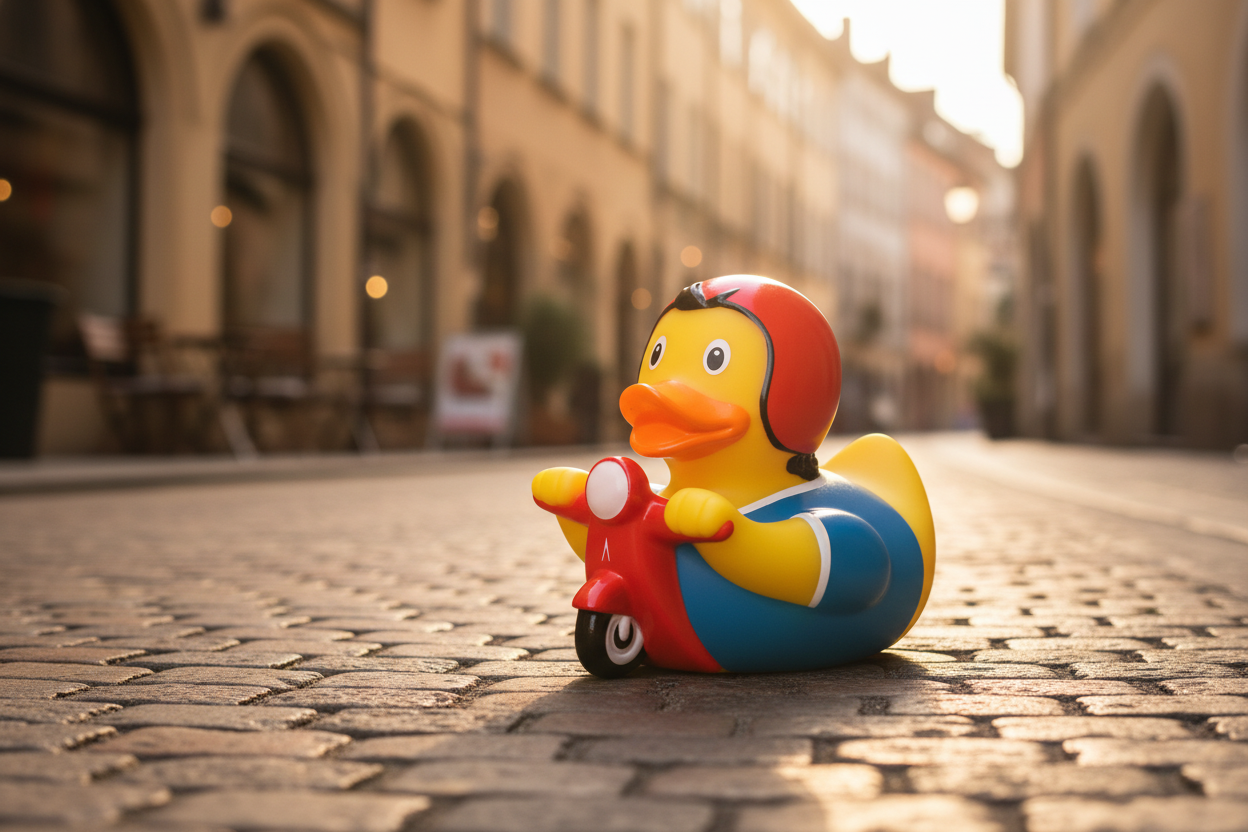 Scooter-Ente