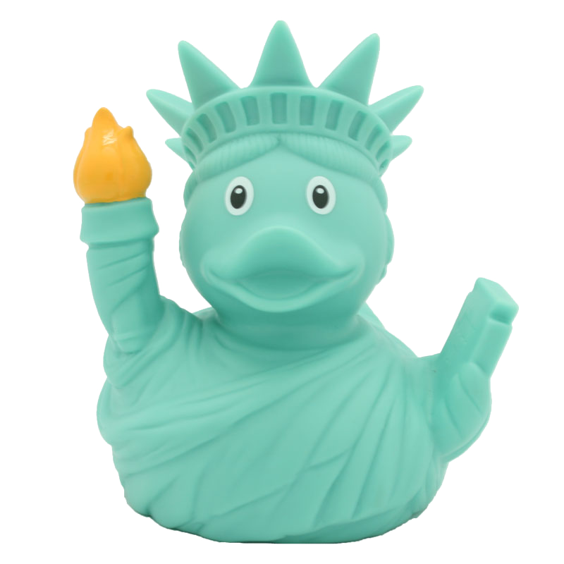 Duck Statue of Liberty