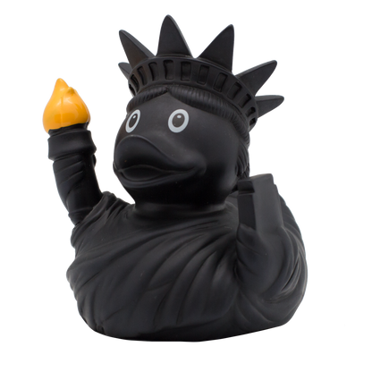 Duck Statue of Black Liberty