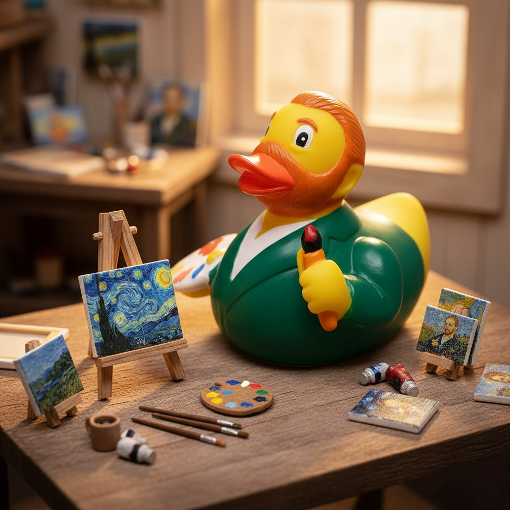Van Gogh Duck