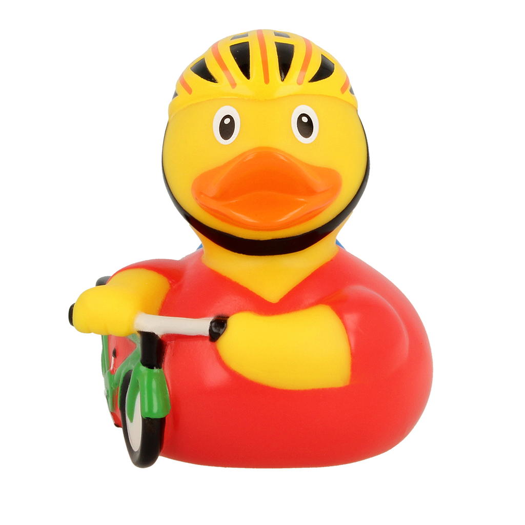 Ente Radfahrer