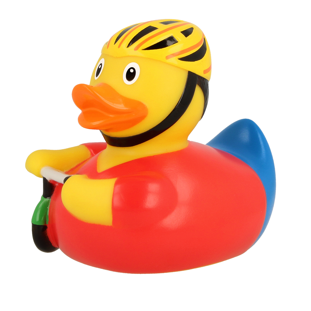 Ente Radfahrer