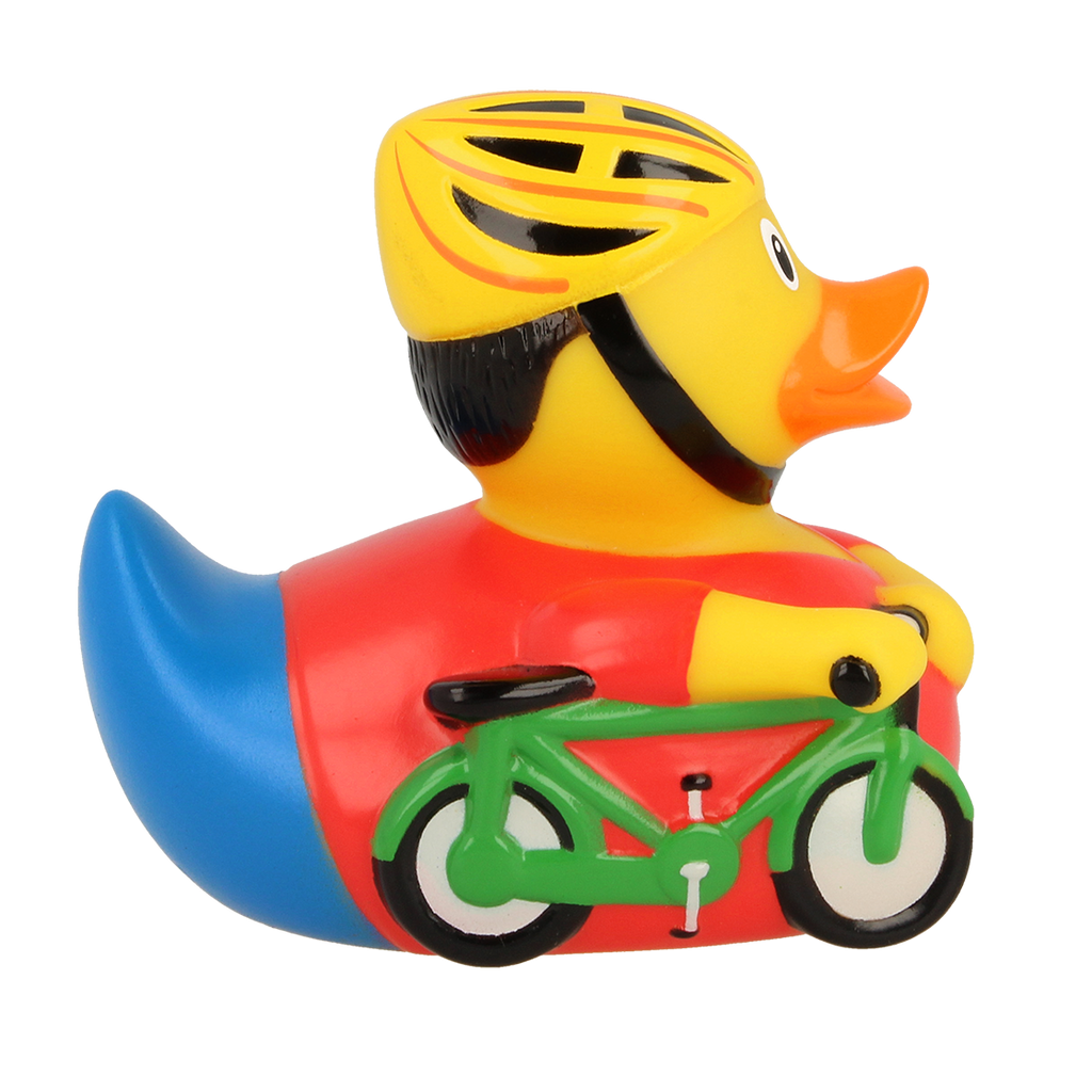 Ente Radfahrer