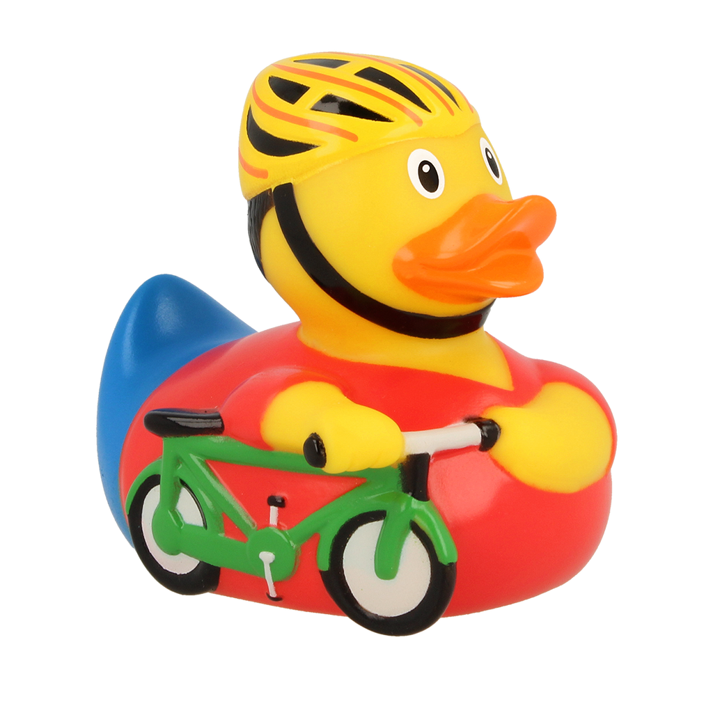Ente Radfahrer