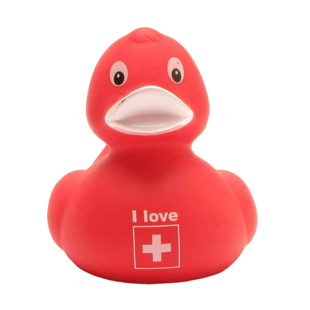 Ente, ich liebe die Schweiz