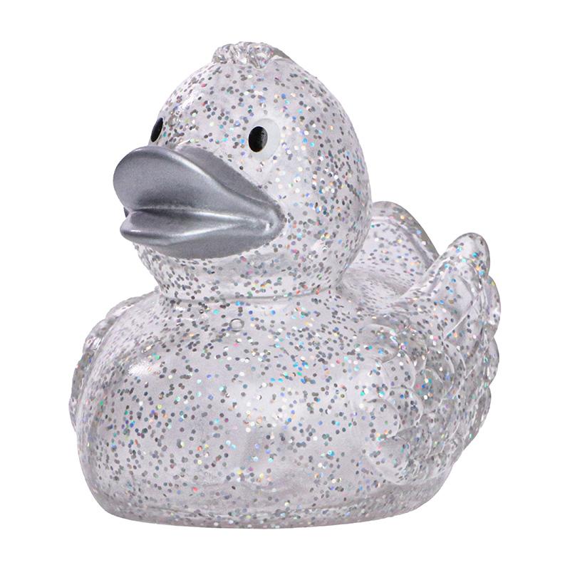 Sparkly Duck Silver Beak