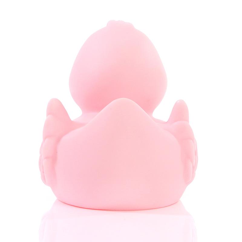 Pastel pink duck