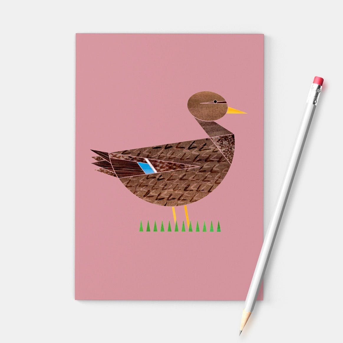 Ms Duck Mallard Notizbuch