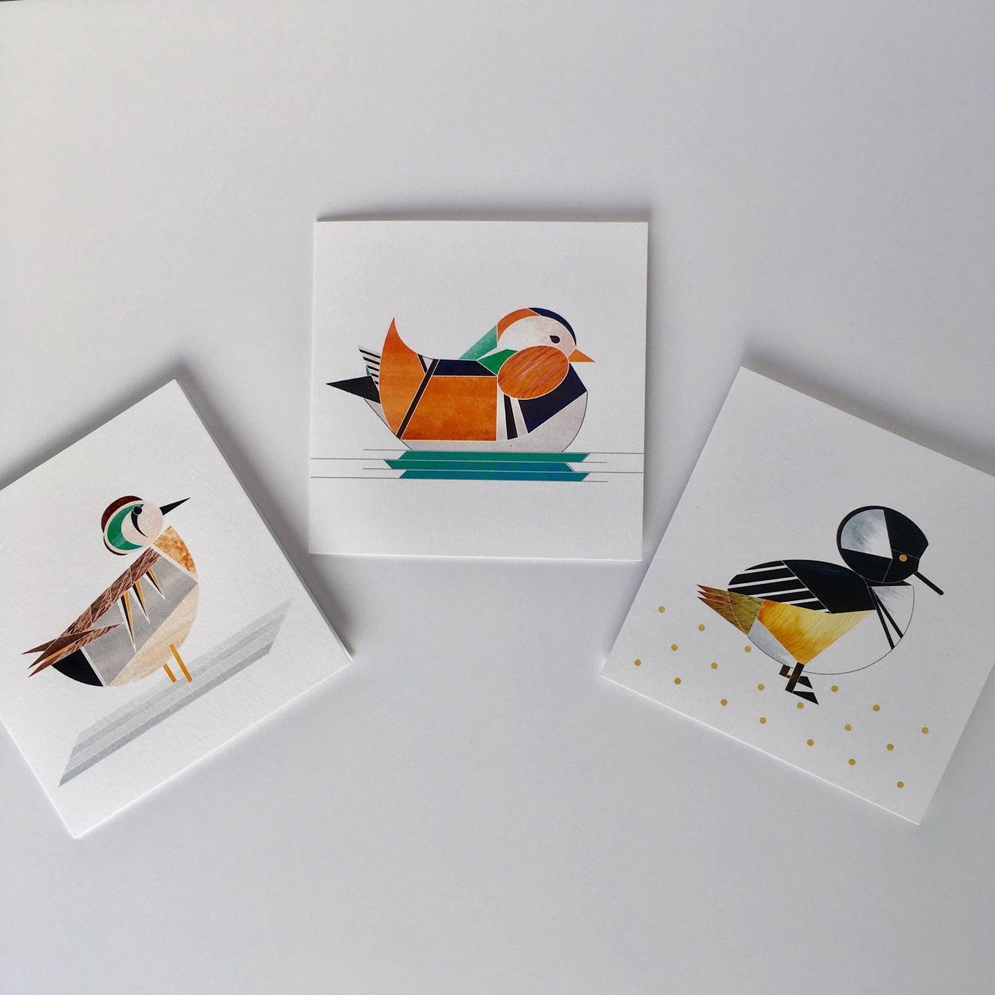 Crowned Harle Duck Greeting Card