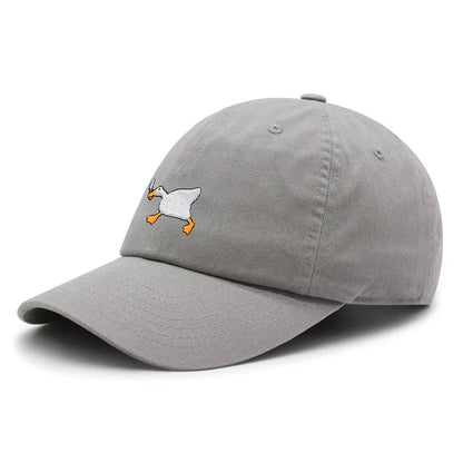 Casquette Canard Blanc Couteau Brodé