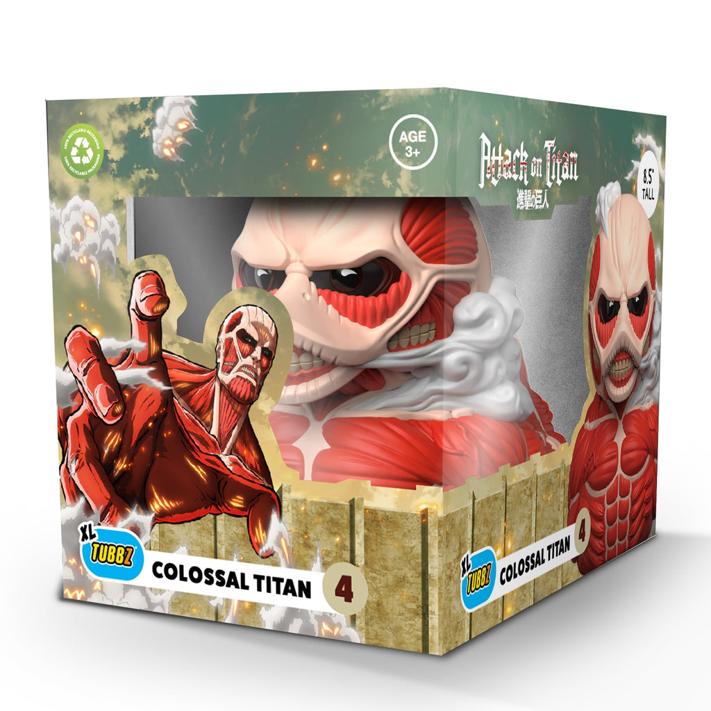 attack on titan colossal titan tubbz giant xl edition