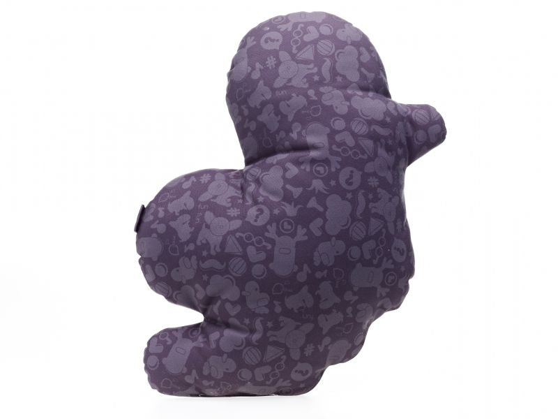 Coussin Canard Violet