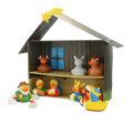 Weihnachtskrippen-Enten-Set – 12 Stück