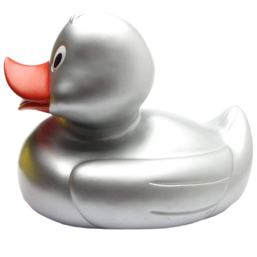 XXL Silver Duck