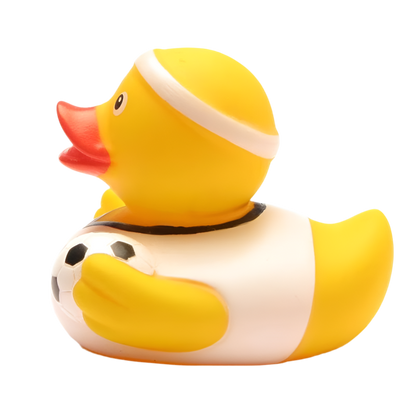 White Football Duck