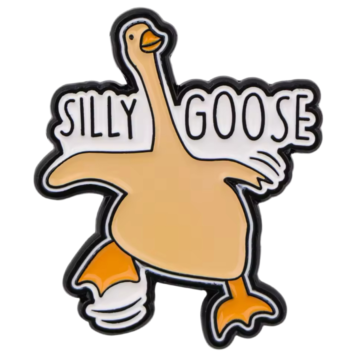 Dumme Gans Button