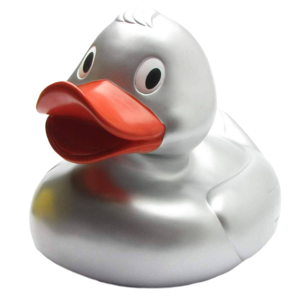 XXL Silver Duck