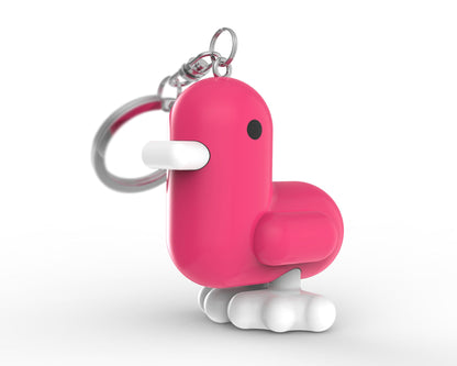 Porte-clés Canard Magenta CMYK Canar