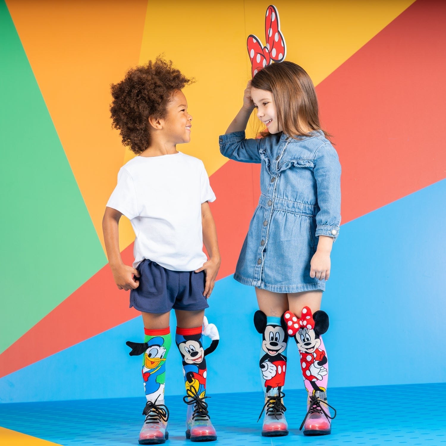 DONALD DUCK & MICKEY SOCKS