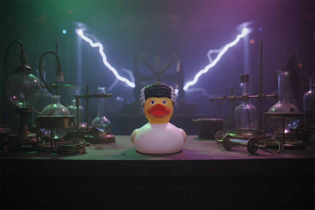 Madame Frankenstein-Ente