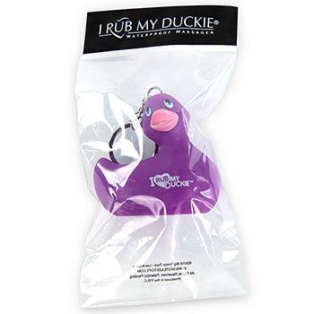 Porte-clés Canard Violet “I Rub My Duckie”