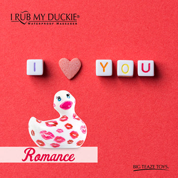 White romance duck