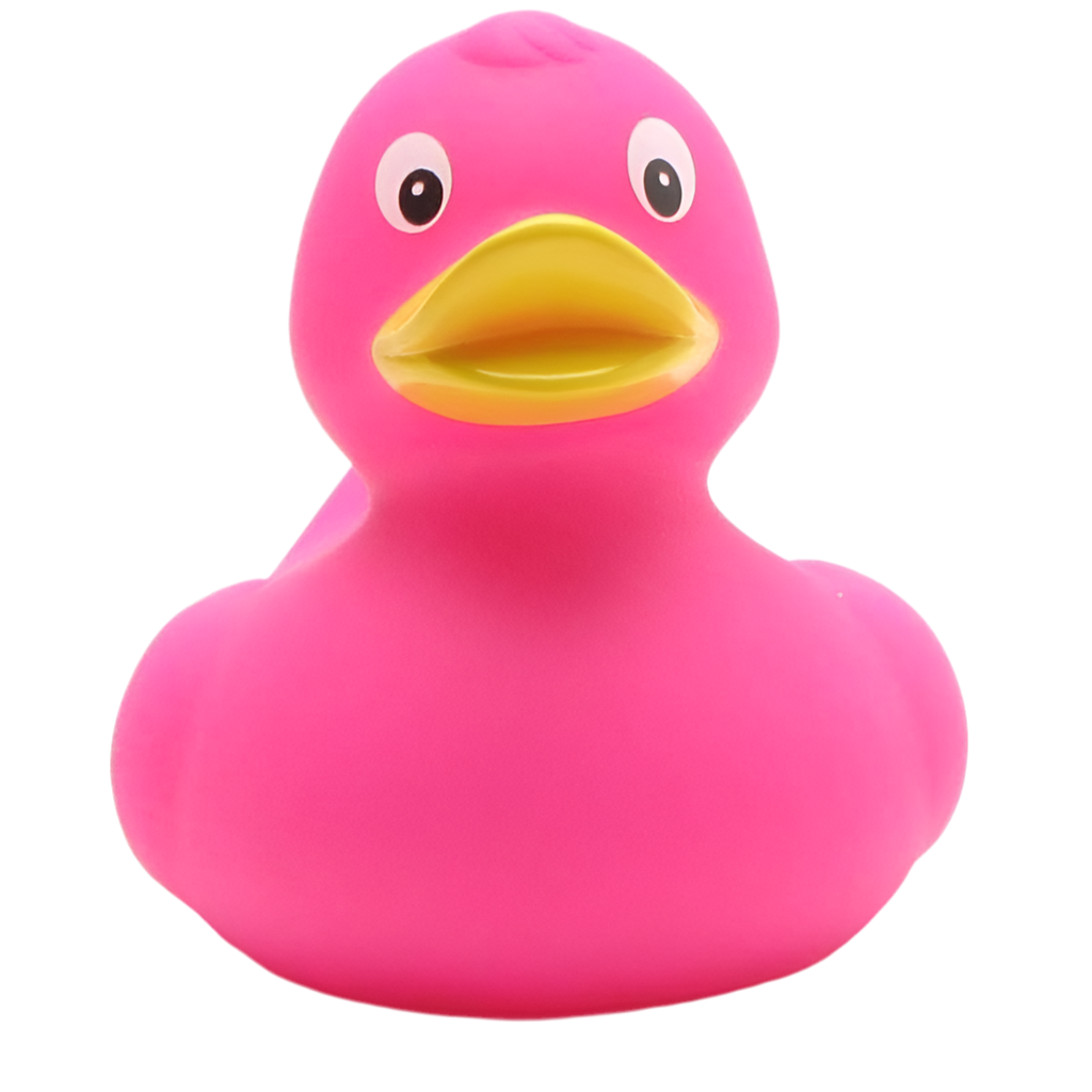 Klassische rosa Ente