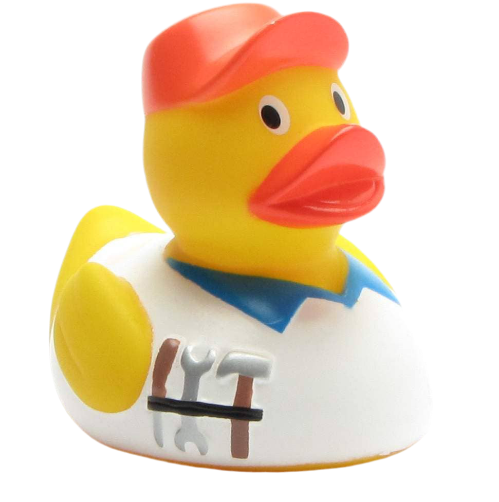 Weiße Tinker Duck