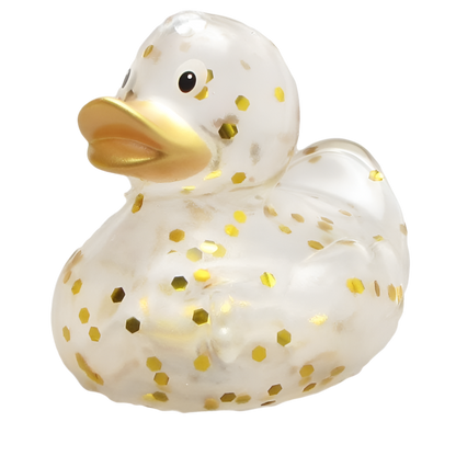 Canard Classique à paillettes dorées