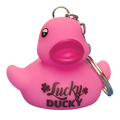 Porte-Clés Canard Rose Lucky Ducky