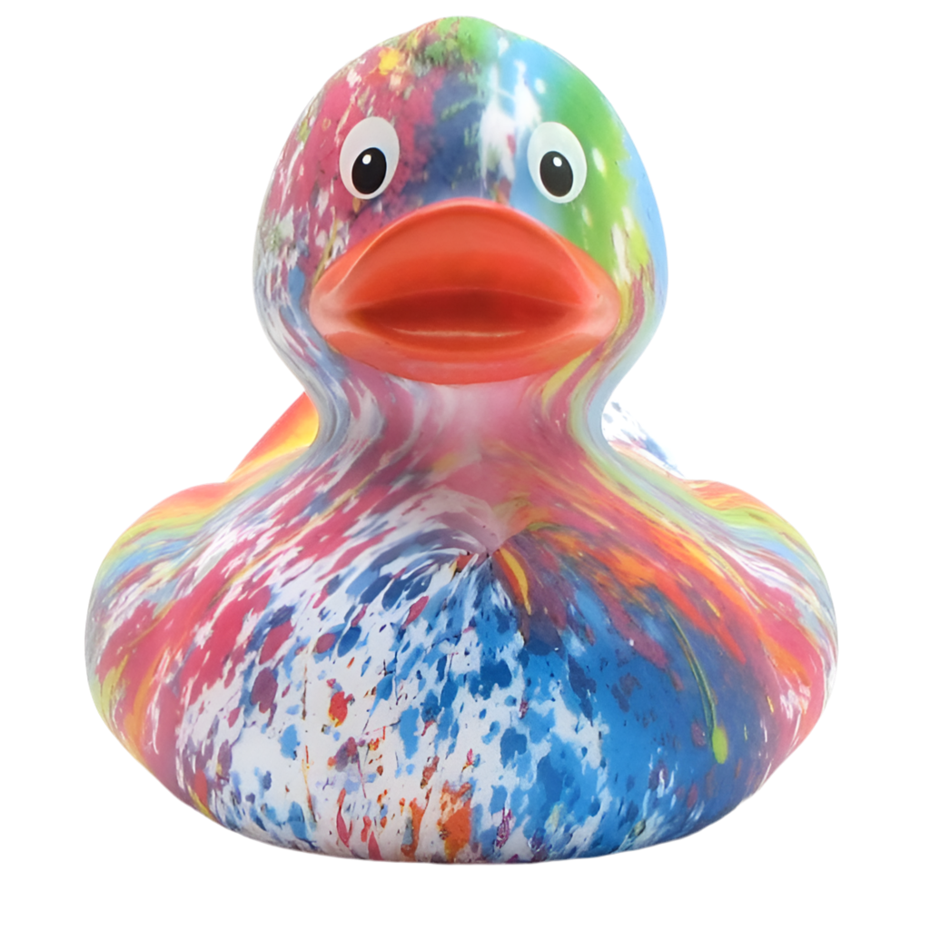 Klassisches Regenbogen-Entenspray